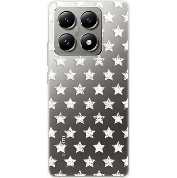 Pouzdro na mobilní telefon Odolné silikonové pouzdro iSaprio - Stars Pattern - white - Xiaomi 14T