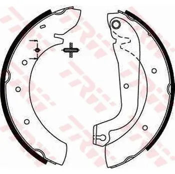 Brzdová čelist Sada brzdových čelistí TRW GS8207