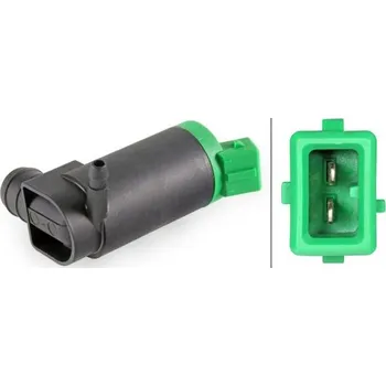 Autosklo Vodní čerpadlo ostřikovače, čistění skel HELLA 8TW 006 848-071