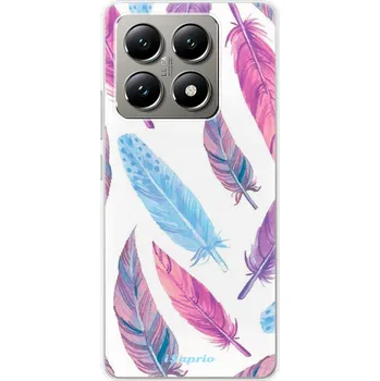 Pouzdro na mobilní telefon Odolné silikonové pouzdro iSaprio - Feather Pattern 10 - Xiaomi 14T