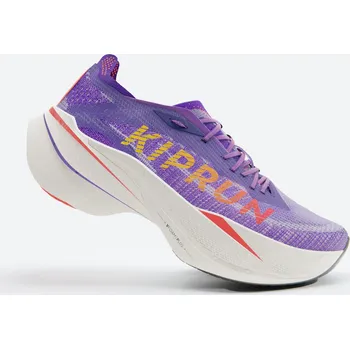 Dámská běžecká obuv KIPRUN Dámské běžecké boty s karbonovým plátem KD900X LD+ 40 FIALOVÁ|ORANŽOVÁ|ČERVENÁ
