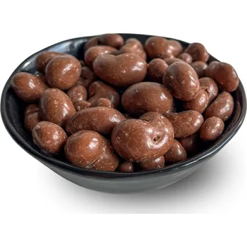 Lyopotraviny s.r.o. Kešu v mléčné čokoládě Hmotnost balení: 200 g