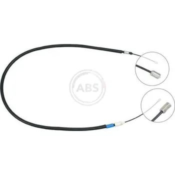 Lanko parkovací brzdy Tažné lanko, parkovací brzda A.B.S. K19208