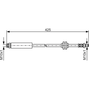 Brzdová hadice Brzdová hadice BOSCH 1 987 476 451