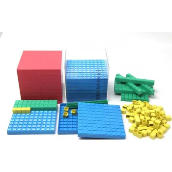 Dřevěná hračka RePlastic Base Ten sada 132