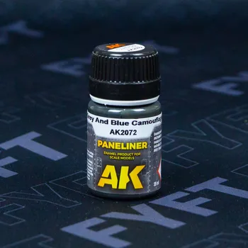 AK AIR Weathering AK2072 Paneliner for grey and blue camouflage (35ml)