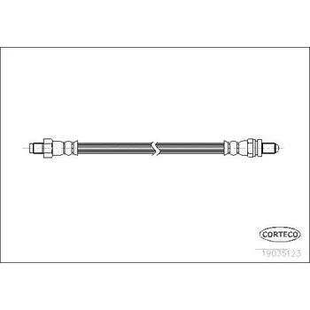 Brzdová hadice Brzdová hadice CORTECO 19035123