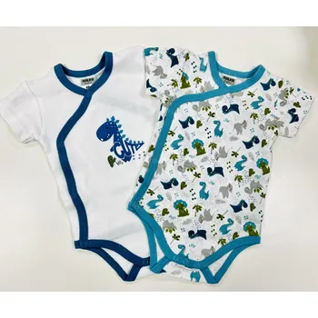 Kojenecký body Jacky Body s krátkým rukávem, 2 set, dinosauři Velikosti: 80