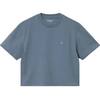 Dámské tričko TRIKO CARHARTT WIP Chester S/S WMS - šedá - M + při osobním odběru 941 Kč