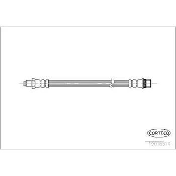 Brzdová hadice Brzdová hadice CORTECO 19018514