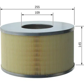 Vzduchový filtr Vzduchový filtr BOSCH F 026 400 260