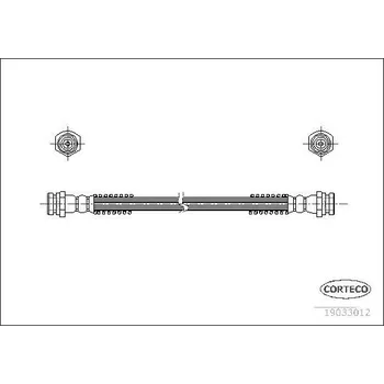 Brzdová hadice Brzdová hadice CORTECO 19033012