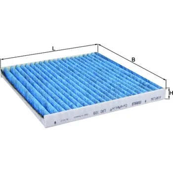 Ventilátor topení a klimatizace Filtr, vzduch v interiéru MAHLE LAO 109