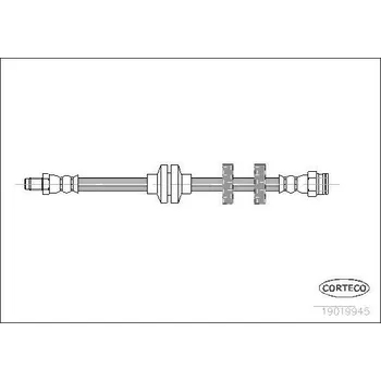 Brzdová hadice Brzdová hadice CORTECO 19019945