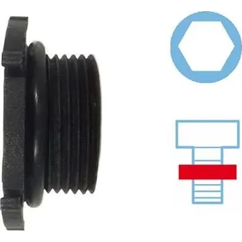 Olejová vana Závitová zátka, olejová vana CORTECO 49362393