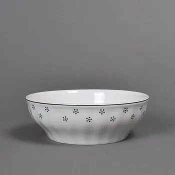 G.Benedikt 1882, Karlovy Vary Mísa válcová 19 cm Benedikt Valbella modrá D9417