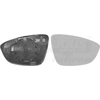 Autosklo Sklo do zrcátka, vnější zrcátko VAN WEZEL 5849838