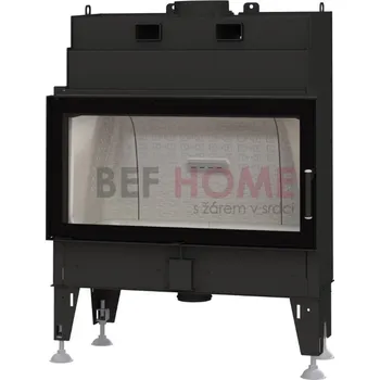 Krbová vložka BEF Home s.r.o. BEF HOME THERM 10 krbová vložka 13 kW, černá