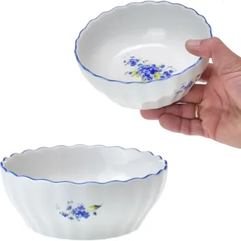 Český porcelán, Dubí Miska válcová malá 15cm pomněnky