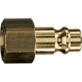 Spojka se vsuvkou s vnitřním závitem rychlospojka samec 1/4" IG