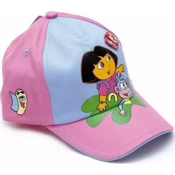 Kšiltovka Letní kšiltovka "Dora" růžovomodrá