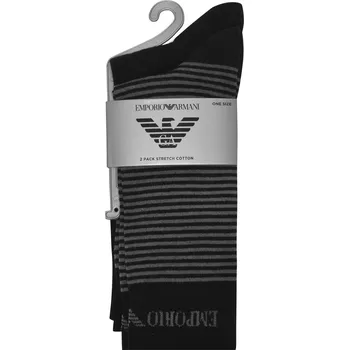 Oblečení a móda Ponožky EMPORIO ARMANI Black 00220 1072401 ONESZ