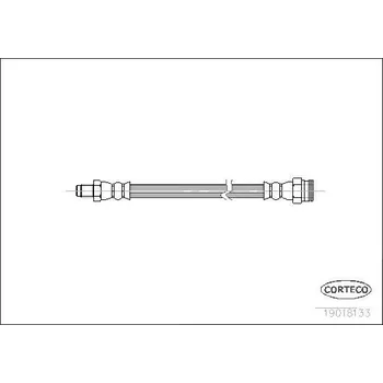 Brzdová hadice Brzdová hadice CORTECO 19018133