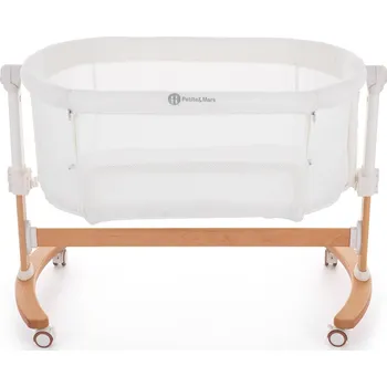 Dětská postýlka Petite&Mars Glory 2v1 50 x 85 cm bílá