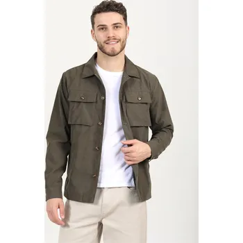 Pánská větrovka Bunda Brave Soul Khaki 1073930 Medium