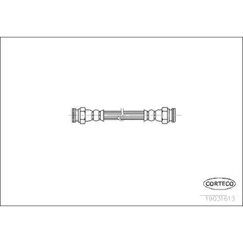 Brzdová hadice Brzdová hadice CORTECO 19031613