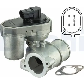 Ventil palivového systému AGR-Ventil DELPHI EG10410-12B1