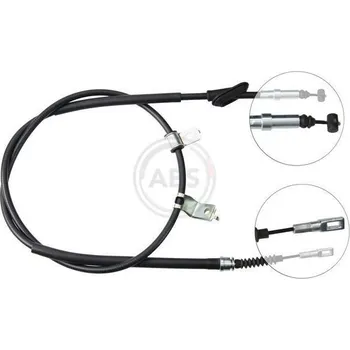 Lanko parkovací brzdy Tažné lanko, parkovací brzda A.B.S. K18968