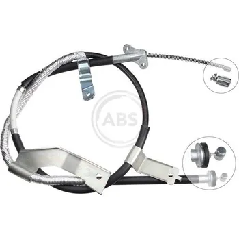 Lanko parkovací brzdy Tažné lanko, parkovací brzda A.B.S. K17098