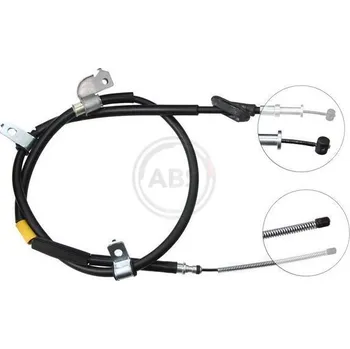 Lanko parkovací brzdy Tažné lanko, parkovací brzda A.B.S. K15377