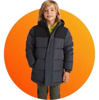 Chlapecká bunda Dětská bunda ROLY TALLIN, barva červená - černá, velikost 16 let