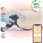 Klarstein Wonderwall Art Smart 700W 60x120cm Obrazový Infrapanel Vlny (10035130)