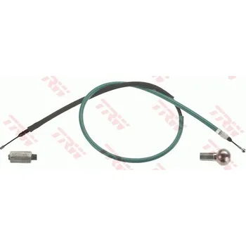 Brzdový systém Tažné lanko, parkovací brzda TRW GCH587