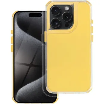Pouzdro na mobilní telefon Pouzdro MATRIX pro IPHONE 16 žluté