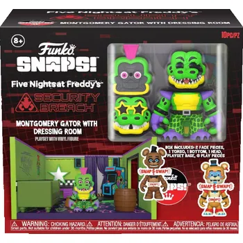Figurka Funko Snaps! Five Night at Freddys Montgomery Gator with Dressing Room