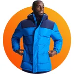 BUNDA ROLY TALLIN, barva červená - černá, velikost 2XL