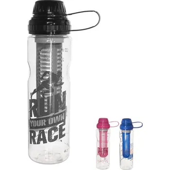 Láhev Láhev tritan uzávěr+filtr Run 0,75 l mix