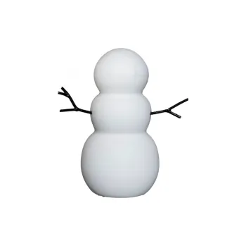 Vánoční dekorace DBKD Snowman White 11 cm