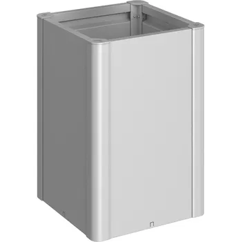 Zahradní nábytek Truhlík Biohort BELVEDERE MAXI 50, stříbrná metalíza