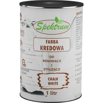 barva na zeď Spektrum WS-3121 křídová Barva do interiéru bílá 1l