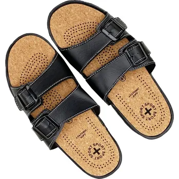 Pánská obuv GiNo Pánské pantofle Barva: Černá, Velikost: 40