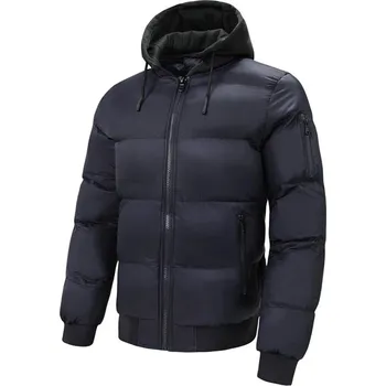 Pánský kabát Pánská zimní bunda ND834 Barva: Tmavě Modrá, Velikost: L