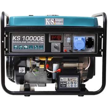 Elektrocentrála Könner & Söhnen CZ Könner & Söhnen Benzínová elektrocentrála KS 10000E + Balíček SERVIS PLUS