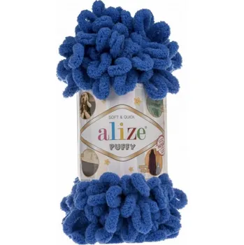 Galanterie Příze Puffy královská modrá 141