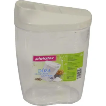 Dóza na potraviny Dóza na sypké potraviny UH 1,0l posuv. uzávěr