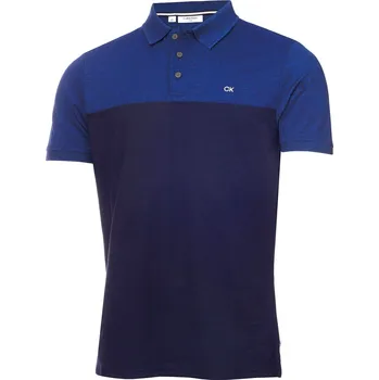 Pánské oblečení Tričko Calvin Klein Golf Cobm-Nvy 1016471 2X Large